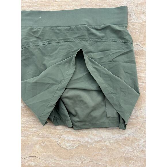 Green Nike Dri-Fit Athletic Running Skirt Skort Women's Size S Small - Picture 4 of 4